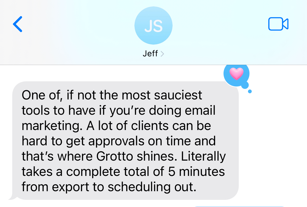 Jeff testimonial